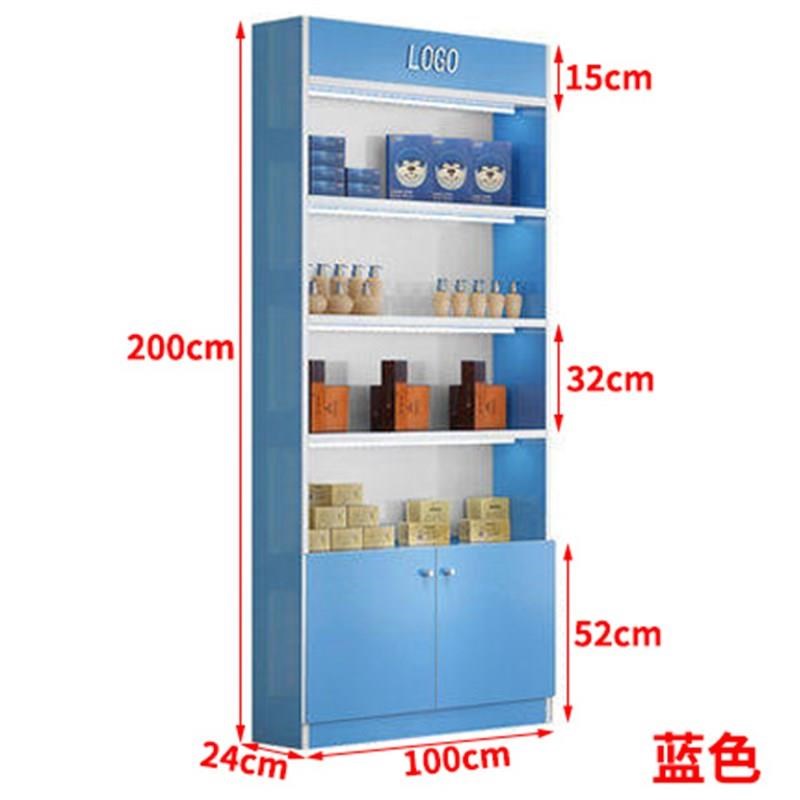 超市货柜展柜货架展示品隔断柜产架展示柜陈列柜饰品X化展品妆示