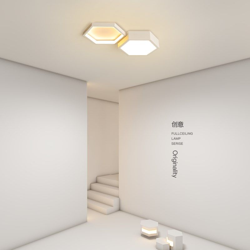 创意过道灯走廊灯简约led吸顶灯几何客厅灯卧室灯玄关阳台灯