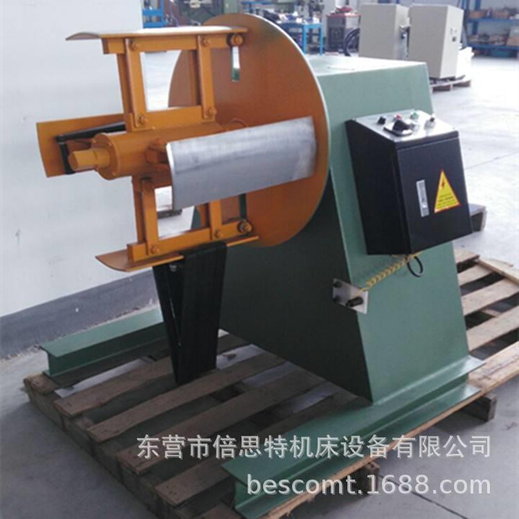 厂家供应冲床周边自动化设备MT-200开卷机承重1吨自动开卷