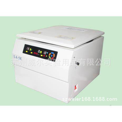 苏州威尔台式低速离心机实验室离心机ZUI大容量750ml*4ZUI高5500R