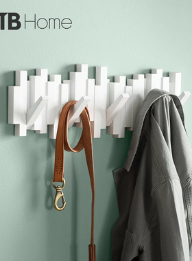 ubra创意墙上挂衣架壁挂衣帽钩玄关进门墙壁装饰门后