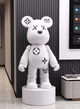 网红存钱罐暴力熊大摆件客厅电视柜旁大型落地家居装饰品乔迁礼品