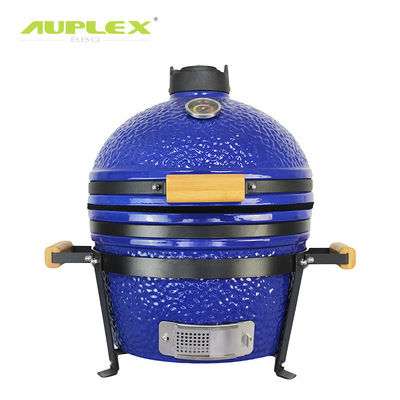 16英寸陶瓷烧烤炉Kamado户外BBQ Grill 商用烧烤店烤肉牛排炉
