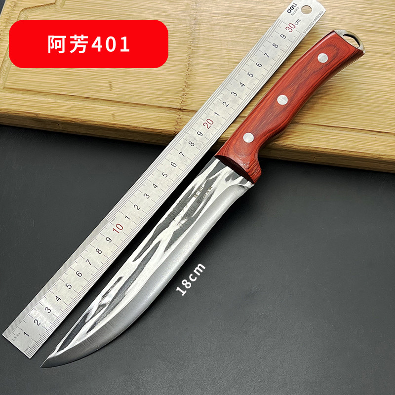刀款手工锻打加厚剔骨分割猪肉专用新腿火分割剃骨头专用