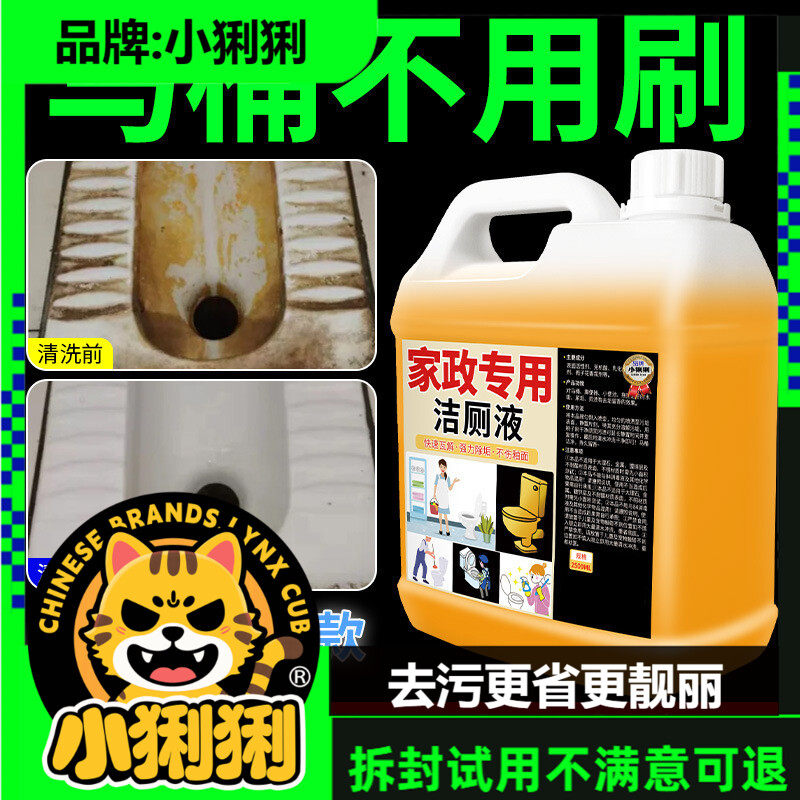 洁厕灵除垢除臭清香型洁厕液智能马桶清洁剂去尿碱黄渍清洁剂