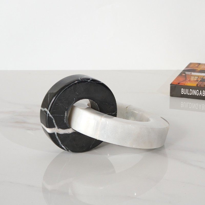 轻奢简约大理石环抽象摆件结婚情侣电视柜茶几创意桌面家居装饰品,家居饰品,装饰摆件,淘宝优惠券,粉丝福利购,淘宝优惠卷