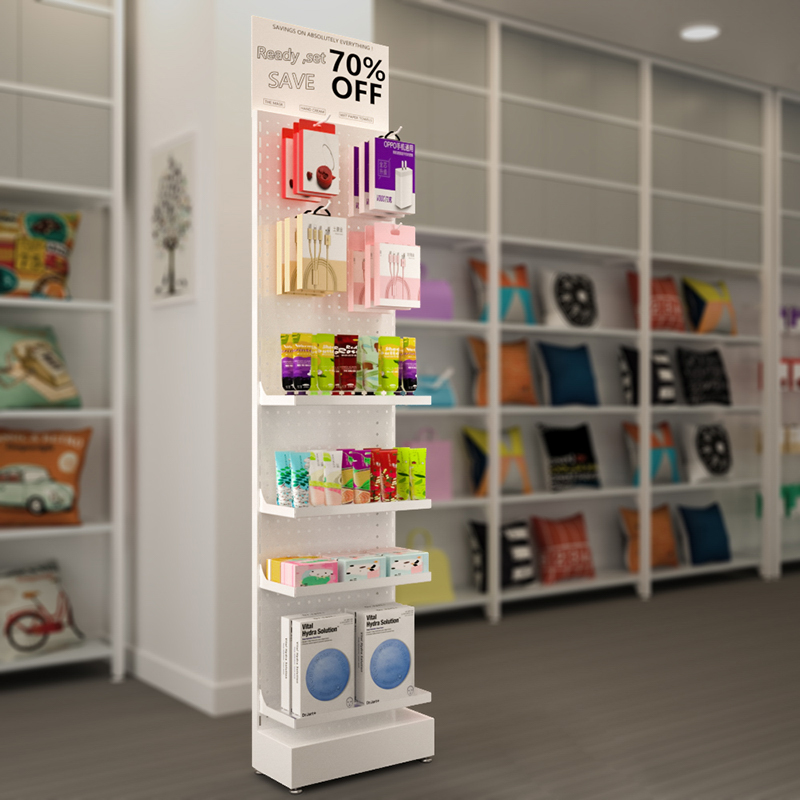 品货架展示架子展架护洞洞板陈列