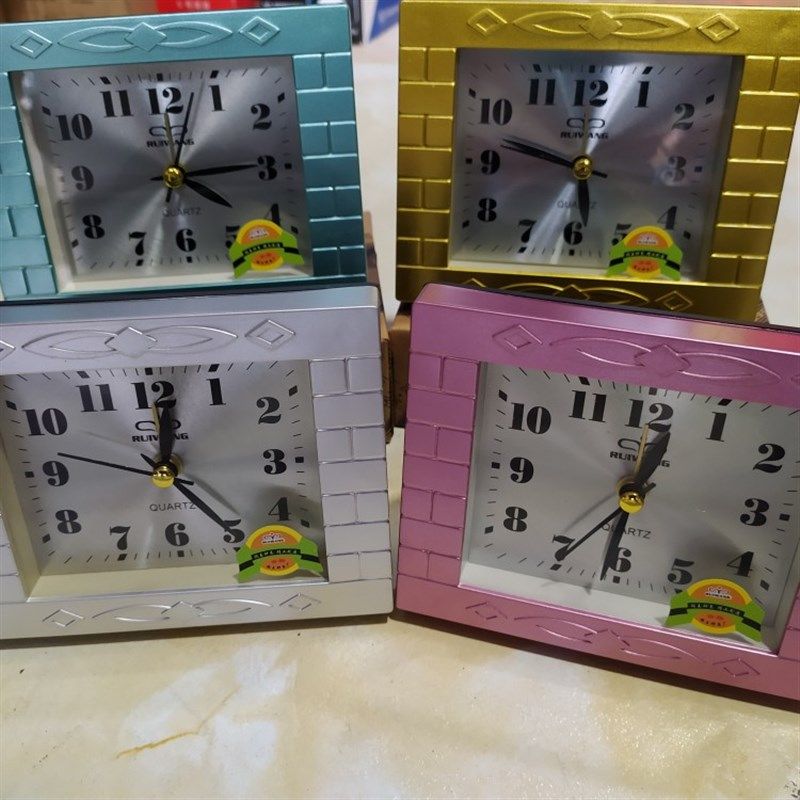 新款简约时尚闹钟 创意学生床头闹钟石英钟个性儿童电子时钟瑞王,家居饰品,台钟/闹钟,淘宝优惠券,粉丝福利购,淘宝优惠卷
