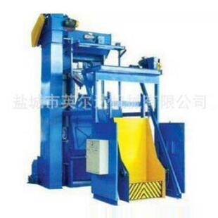 Q328自动上卸料送橡胶履带式抛丸清理机带输AER机-40080滚0公斤抛