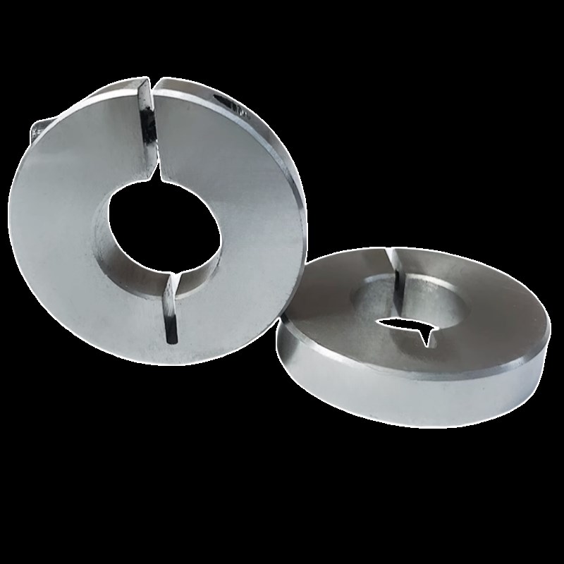 镀镍固定环开口型光轴定位限位环固定夹锁紧卡环轴套PSCS20 25