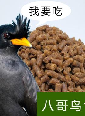 鹩哥鸟食饲料八哥粮肥膘亮毛营养补钙抗拉稀型900克桶装央科