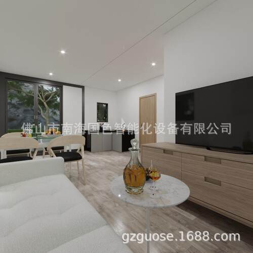 轻业钢钢别墅住宅农村自建房钢结构装配式房GS专设计轻景房屋点引