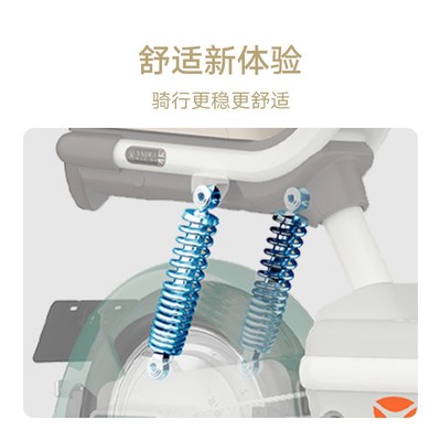 【北京专区】雅迪电动车C20锂电长续航电动自行车【门店自提】