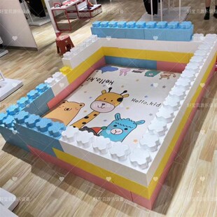 大型环保EPP泡沫积木乐园城堡室内拼装隔断墙儿童球池游乐场玩具