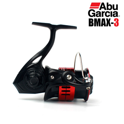 ABU阿布纺车轮BMAX3路亚轮远投斜口浅线杯微物泛用打黑翘嘴鳜鱼轮