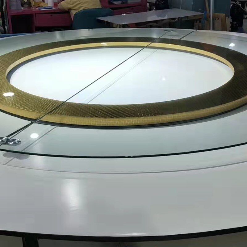 餐桌电动转盘自动转盘电动底座遥控旋转台电动转台可调速变向
