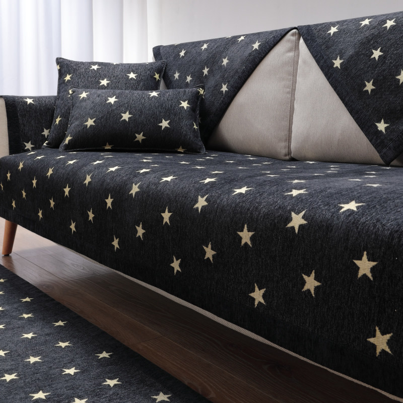 雪尼尔沙发垫冬款轻奢防滑坐垫盖巾定制高档沙发套罩,居家布艺,沙发垫,淘宝优惠券,粉丝福利购,淘宝优惠卷