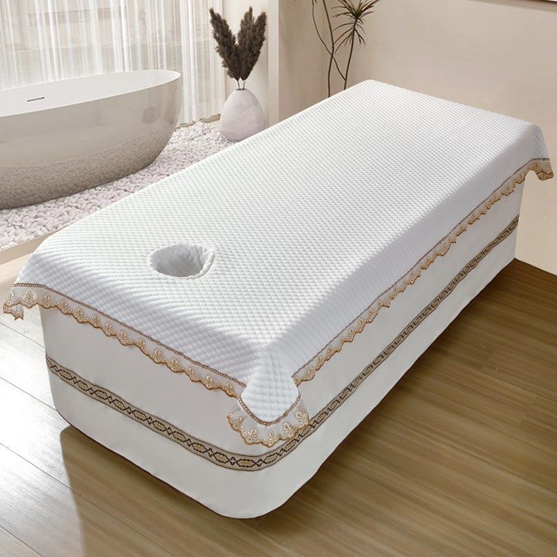 容床冰丝凉席美折叠水洗 可容院凉感床单床裙美按摩床席空调席夏