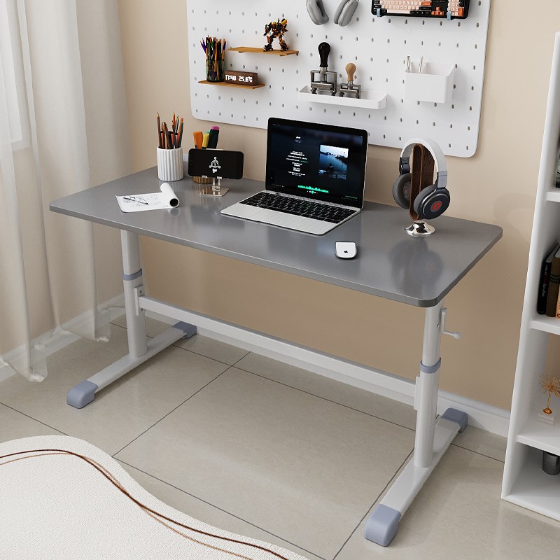 电脑桌台式升降电竞桌小型卧室办公桌家用学生书桌简易儿童学习桌