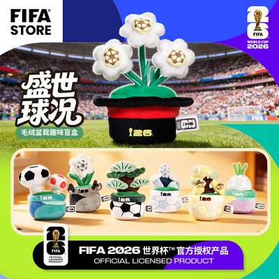 FIFA国际足联2026世界杯盛世球况谐音梗盲盒桌面毛绒摆件生日礼物