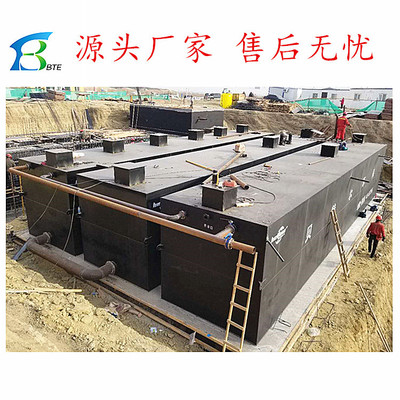 广西农村生活污水处理设备中科贝特地埋式一体化设备出水达标