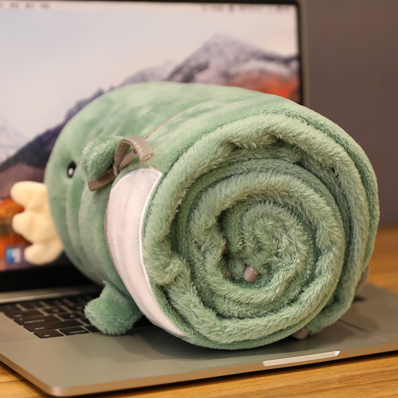 卡通毛毯夏季薄款珊瑚绒毯毛巾被午睡单人空调小毯子办公室法兰绒