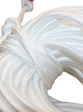 8毫米100米粗船用撇缆绳IMPA211271抛缆球绳6毫米200米编织抛缆绳