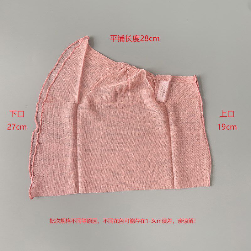 新款四季通用真丝丝巾假领子女夏防晒脖套桑蚕丝套头围脖薄款脖套