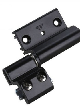 断桥铝合金平开上悬铰链 ROTO 内开内倒五金配件 黑色白色下合页