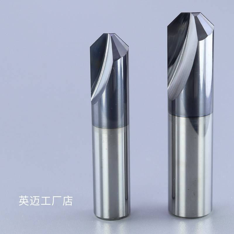 倒角刀120度90度60度45度涂层钨钢铣刀雕刻刀钛合金铝用铣刀定制