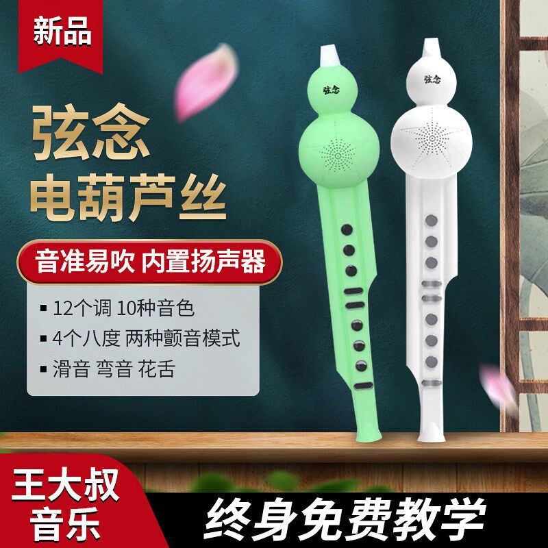 王大叔电葫芦丝乐器国产电子吹管葫芦丝电子笛电萨初学者乐器
