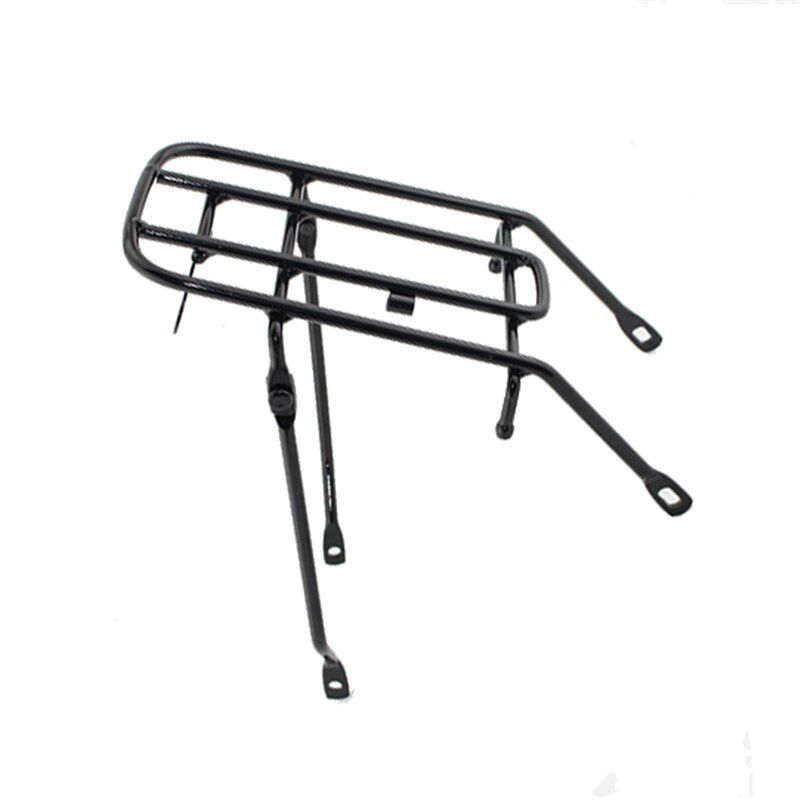 代驾电动折叠自行车14寸后货架行李架实心钢v/碟刹风行尾架后衣架