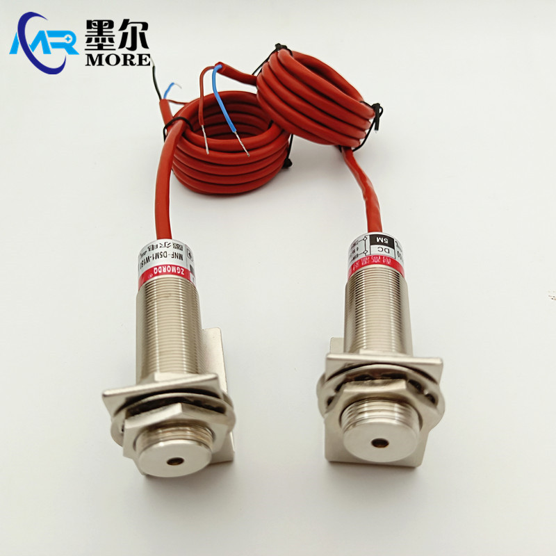 墨尔M18对射光电开关耐高温 MNF-D5M1-W150红外线/激光传感器20米