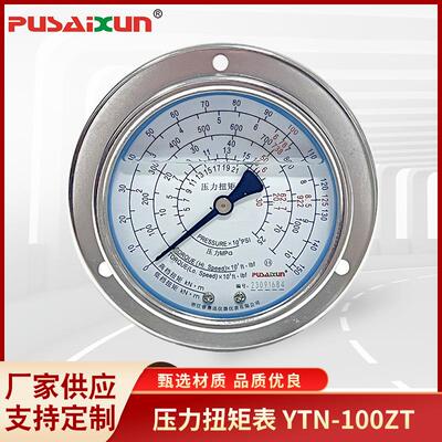 压力扭矩表YTN-100ZT远程传送显示指示型压力表液气体压力测量表