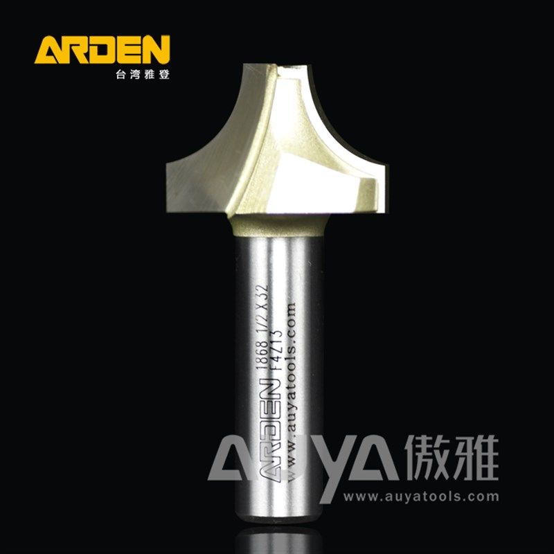 雅登槽弧刀木工镂铣刀电木铣铣刀开槽刀具修边机刀头雕刻机锣刀