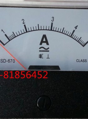 交流电流表YT SD670-5A SD670-7.5A SD670-10A SD-670 CLASS 2.5