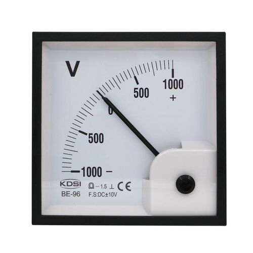 指针式电压表BE-96 DC+-10V+-1000V输入电压+-10V 配电柜用电表