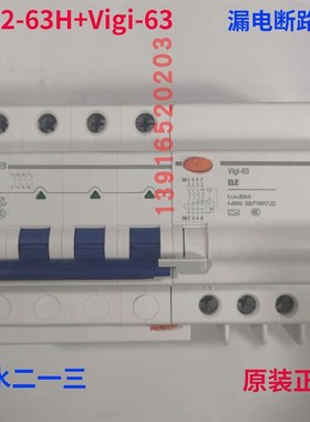 正品天水213二一三GSB2-63H+Vigi 63漏电断路器天水213漏电保护器