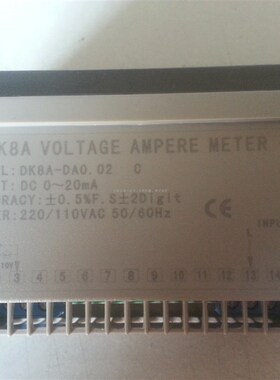 TOKY东崎电压电流表DK8A-AA/DA/AV/DV
