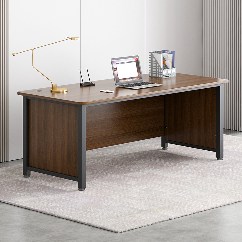 办公桌椅组合台式电脑桌家用书桌办公室简约现代商用职员老板桌子