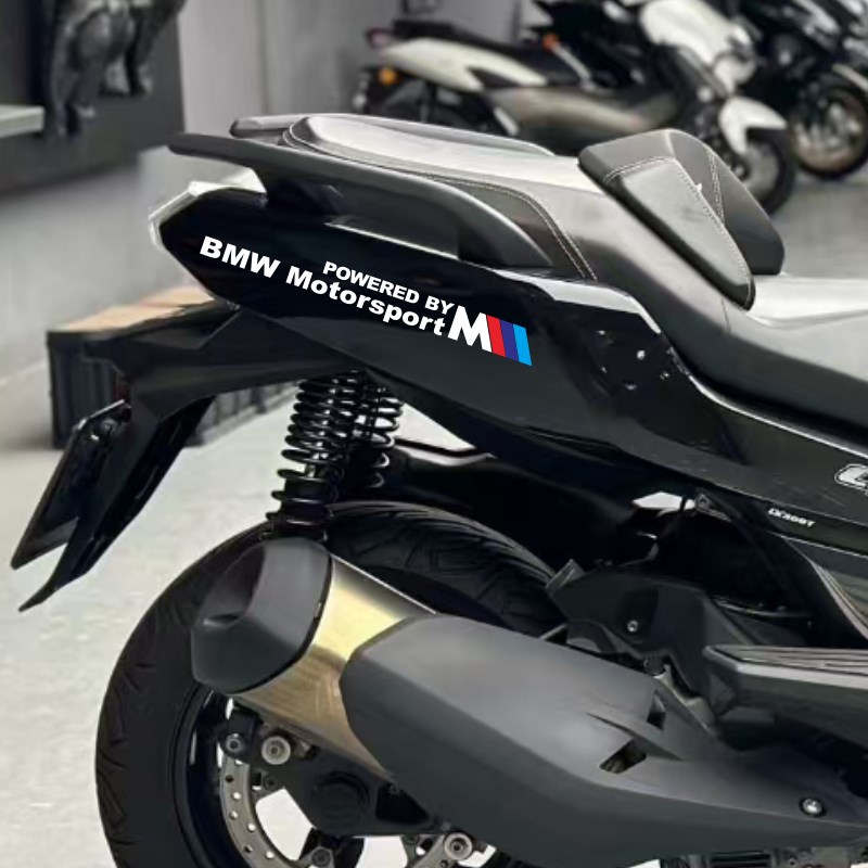 适用于宝马C400Gt贴纸,摩托车贴花,汽车后部双面印花,防水改装汽