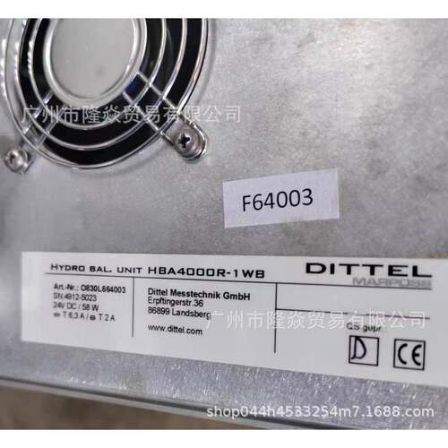 DITTEL0马波斯maposF64003s控制器RC6000主机F6放4003大r器O83L66