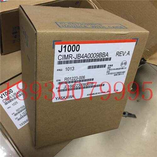 川变频器CIMR-JCIMR-JB4B4A009BA安川J10000安变频B器3KW