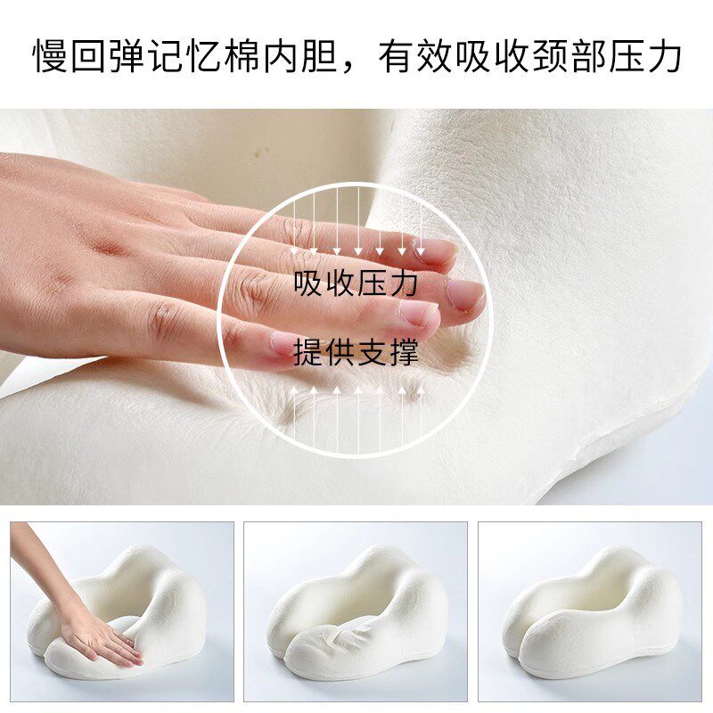 意大利LUKR脖子u型枕靠枕飞机坐车睡觉u形枕头便携旅行护颈枕头枕
