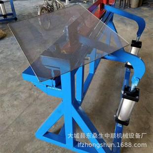 金刚网纱窗气动折边机小型铁皮折边机铝板折弯机手动折板机