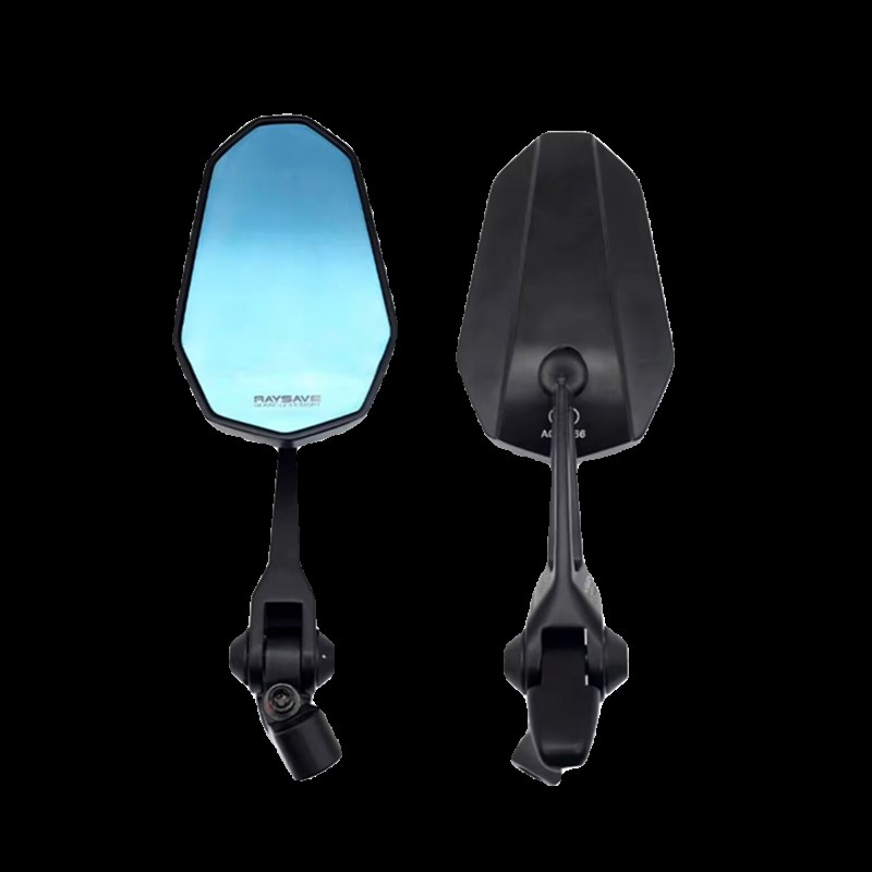 AOS9后视镜小牛F400T电动车九号DZ110P猎户座E300P反光镜改装配件