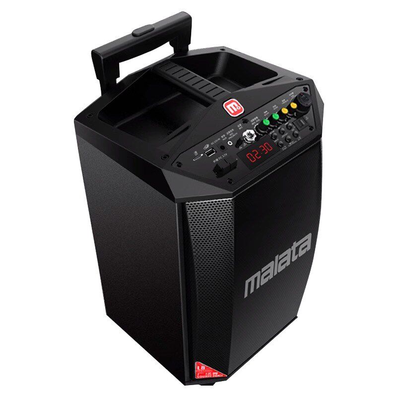 万利达音响户外l8寸广场舞大功率l12家用重低音移动拉杆唱K歌音箱