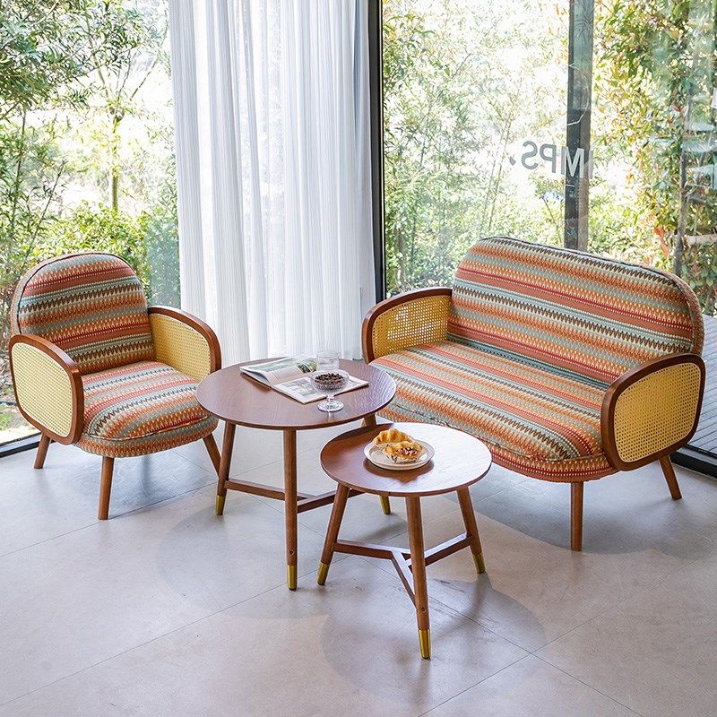 商用休息区接待洽谈休闲沙发书吧茶餐厅咖啡厅蛋糕奶茶店桌椅组合,住宅家具,桌椅套件,淘宝优惠券,粉丝福利购,淘宝优惠卷