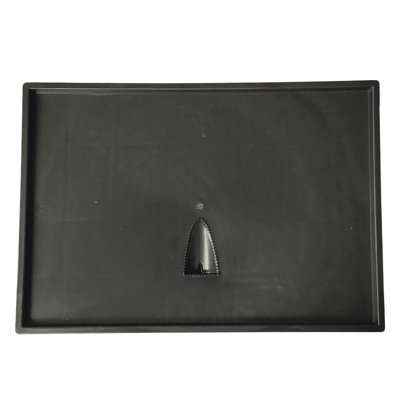 茶盘接水盘抽屉式塑料底盘带排水托盘茶桌嵌入式茶台储水茶具配件