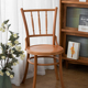 轻奢餐椅家用餐厅小户型简约现实木椅酒店网红靠背椅子